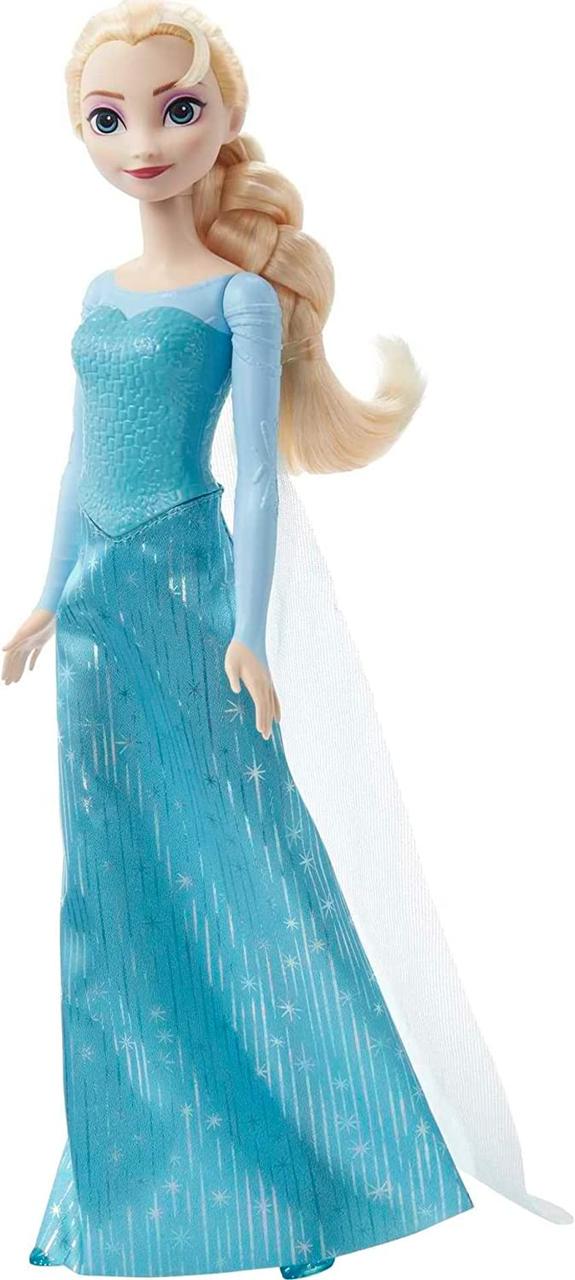 Лялька Mattel Disney Frozen Ельза з прозорою накидкою (50TFVBC)