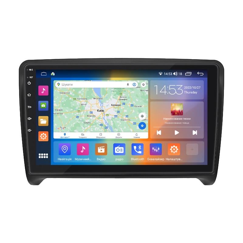 Автомагнітола штатна Lesko CarPlay/4G/Wi-Fi/GPS для Audi TT RS II 8J 2009-2014 IPS 2/32Gb 9" (1708699280)