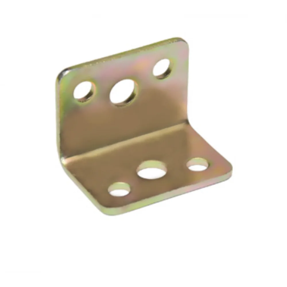 Кутник ХЗШП кріпильний оцинкований монтажний 20х20х30 мм (UK0728) Кутник ХЗШП кріпильний оцинкований монтажний 20х20х30 мм (UK0728)