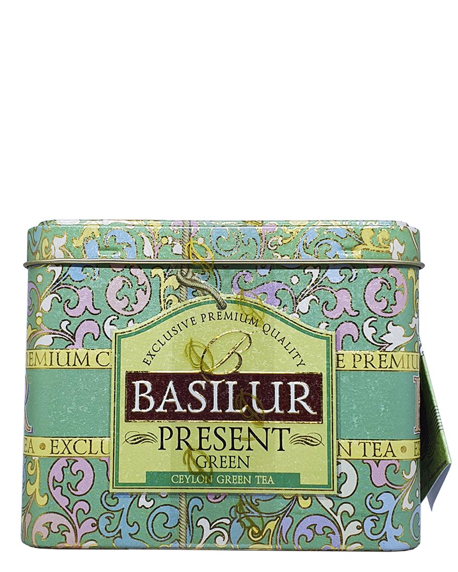 Чай зелений Basilur Подарунок Зелений 100 г (55194) - фото 3 Чай зелений Basilur Подарунок Зелений 100 г (55194) - фото 3