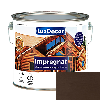 LuxDecor Пропитка для древесины с добавлением воска палисандр 1,0 л (уп.8 шт)