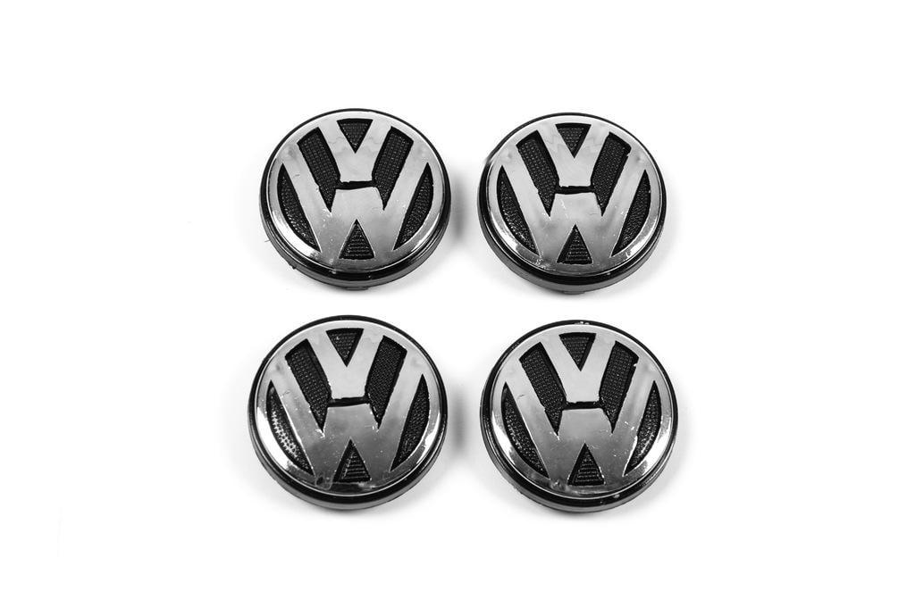 Ковпачки в диски 56/52 мм vwor5652 Davs Auto для Volkswagen abs-пластик Чорний