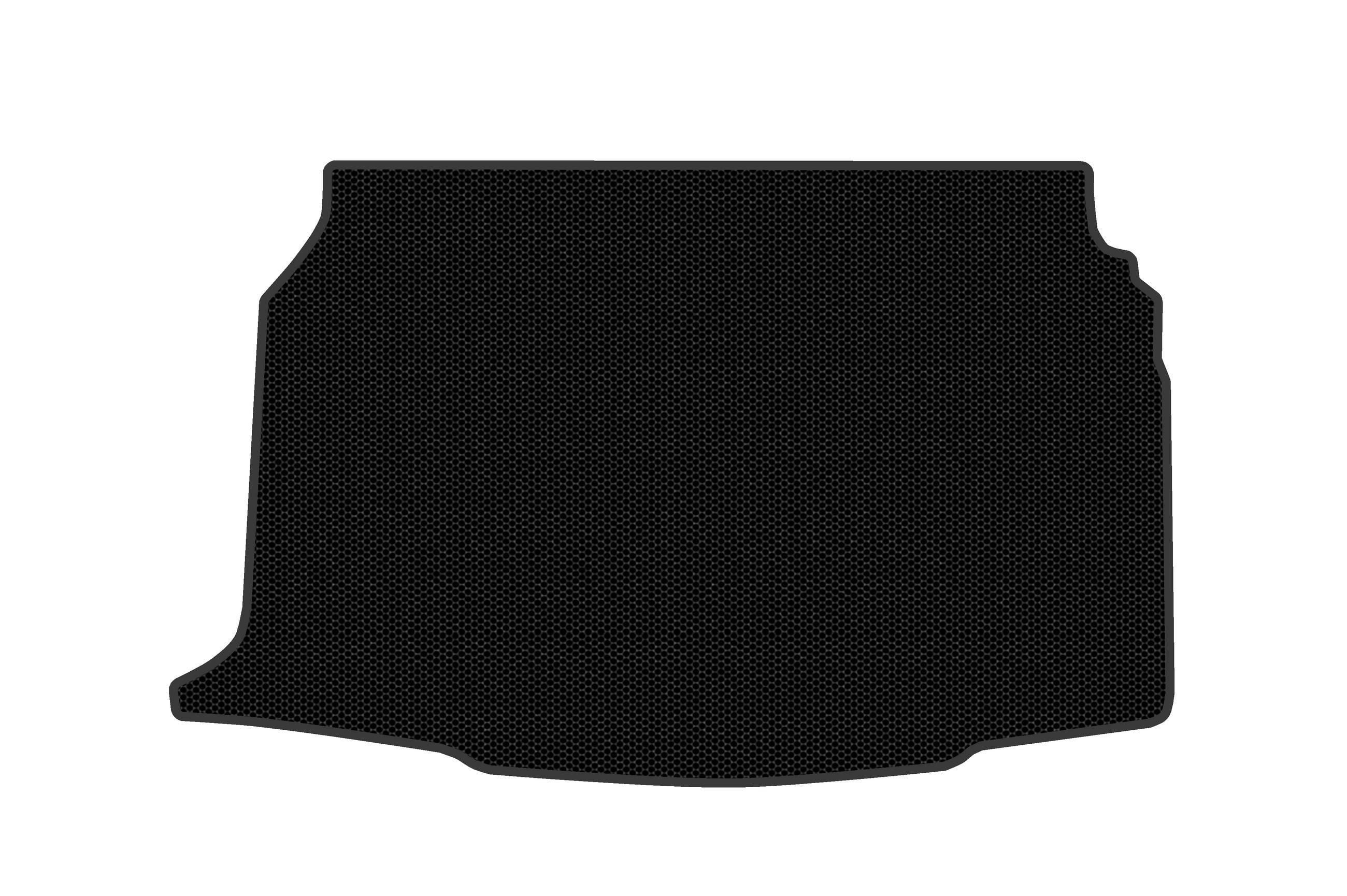 Коврик в багажник резиновый Digital Designs V3 для Seat Ibiza 2017 г. Черный (187107)