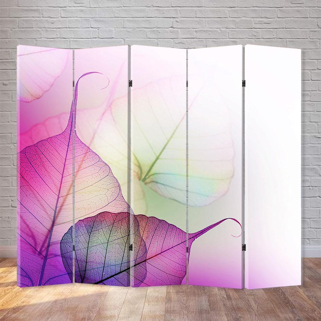 Ширма Цветные листья 180х200 см (626150665)