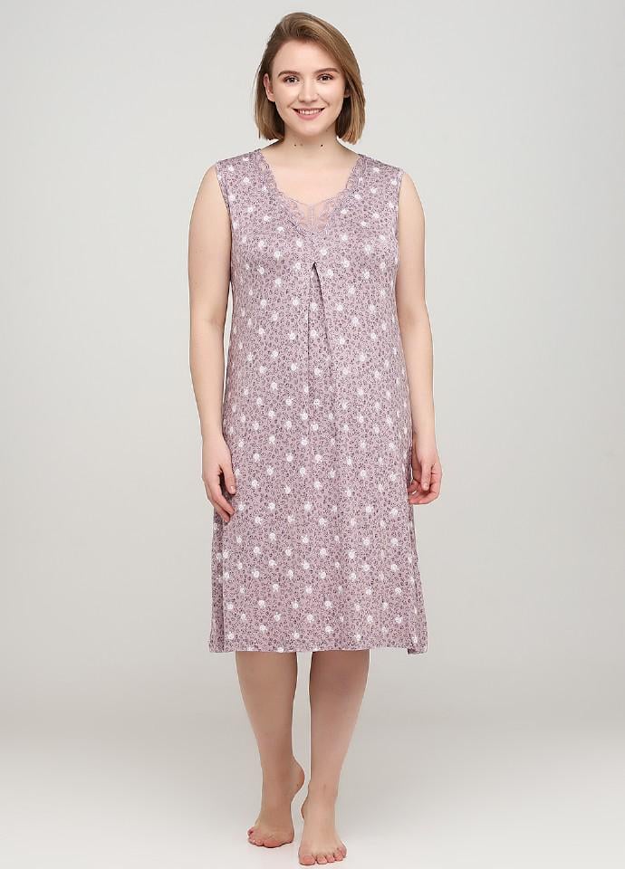 Ночная рубашка Cotpark 2XL светло Сиреневый (10435)