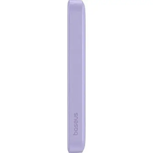 Батарея портативная BASEUS Magnetic Mini Wireless Fast Charge P10022107513-00 5000 mAh 20W Purple - фото 4