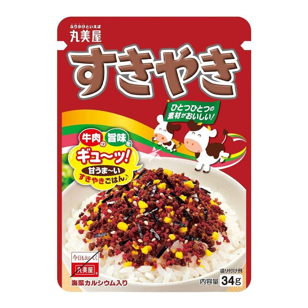 Фурікаке з яловичиною кунжутом та яйцем MARUMIYA Sukiyaki 34 г (2837476152)