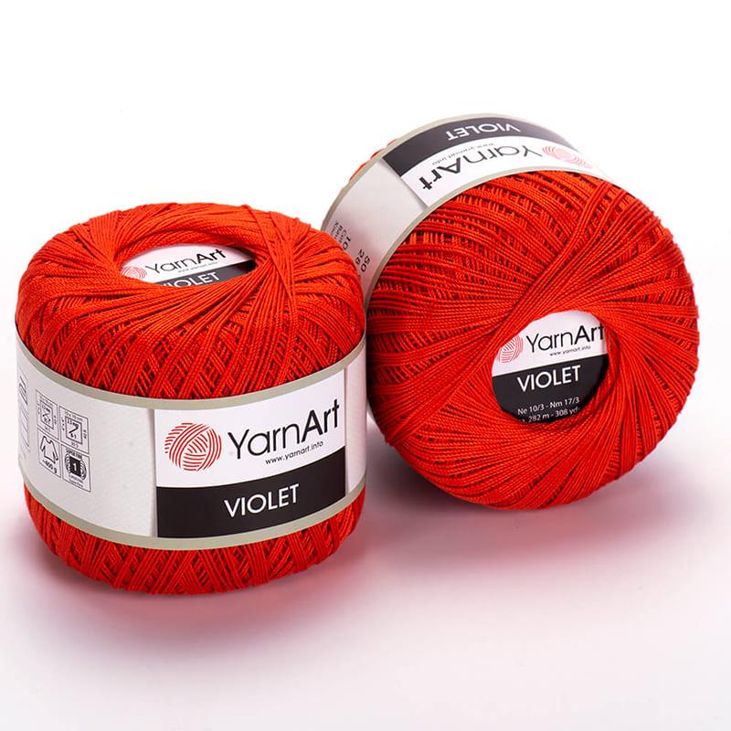 Пряжа YarnArt Violet 5535 Темно-помарачневий