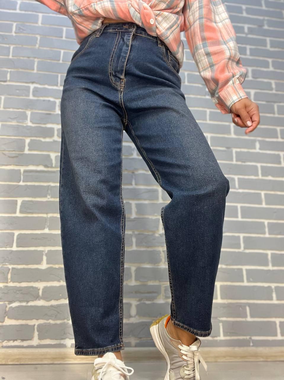 Джинси жіночі Replus 13134 MOM Cindy стрейчеві комфорт р. 29 Темно-синій (2832) - фото 8