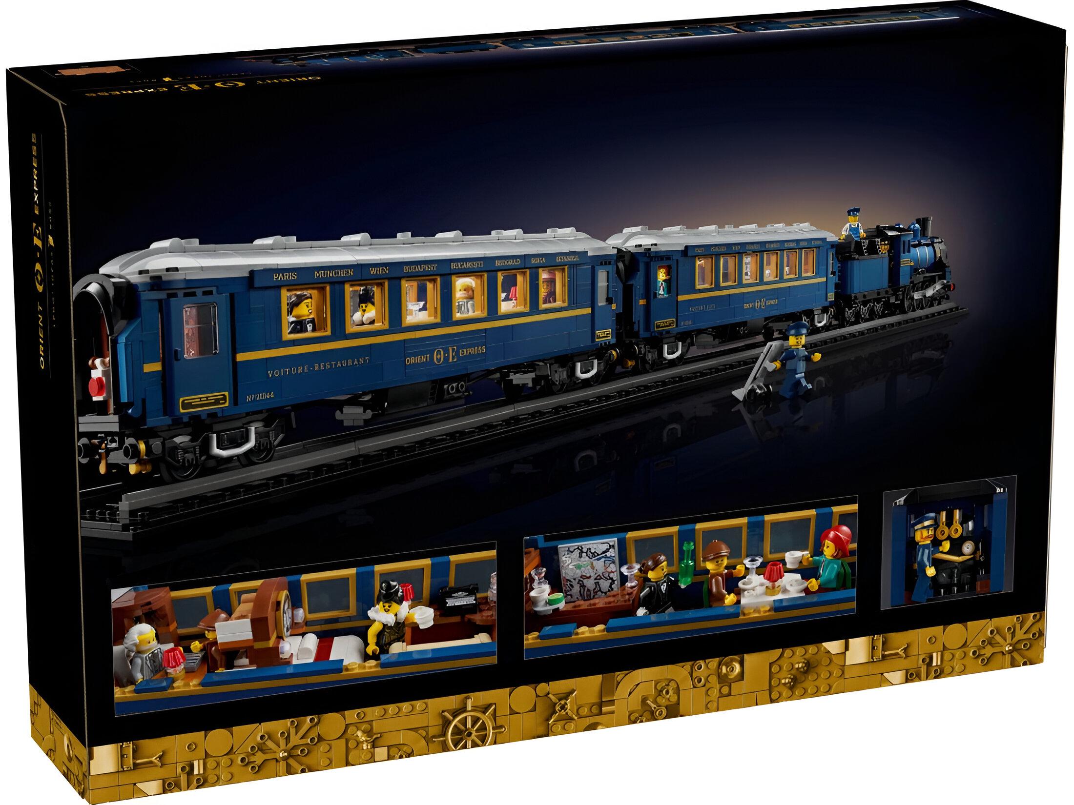 Конструктор детский Поезд Восточный экспресс 2540 дет. (62344) - фото 3 Конструктор детский Поезд Восточный экспресс 2540 дет. (62344) - фото 3