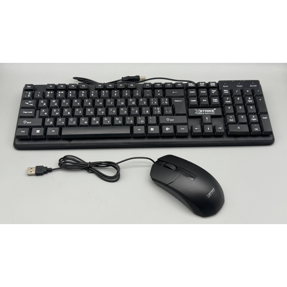 Ігровий набір для геймерів XSTRIKE X-1012 USB OFFICE (32407800)