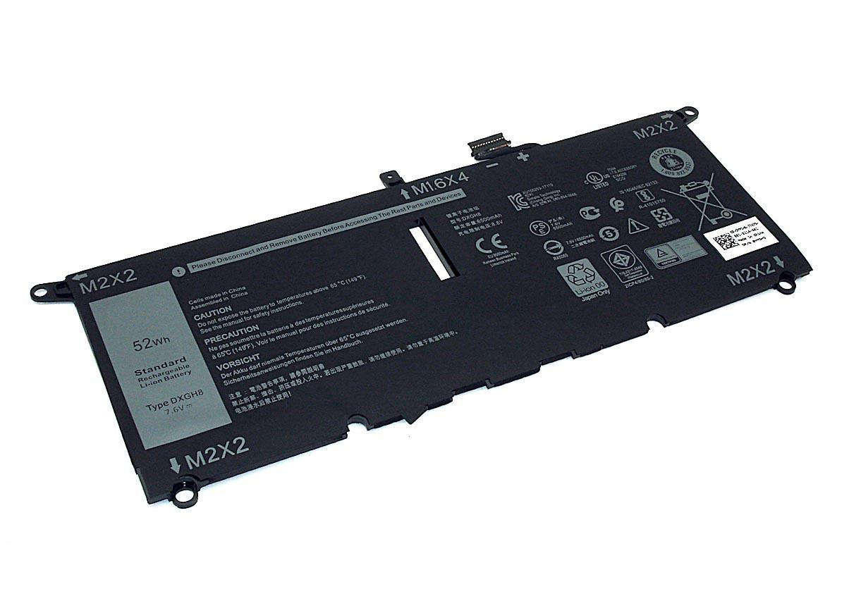 Аккумулятор для ноутбука Dell 0H754V XPS 13 9370 7.6V 6500 mAh OEM Black
