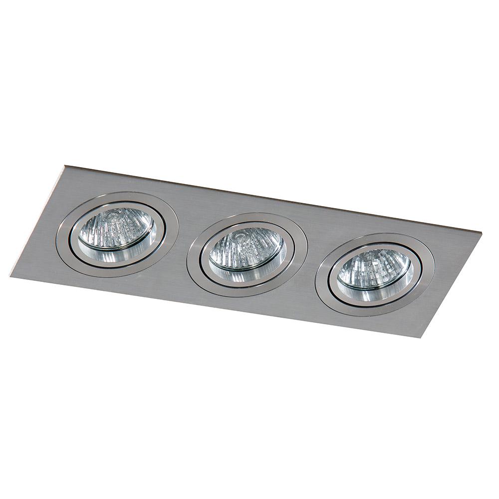 Світильник точковий Azzardo AZ2441 Caro 3 Square ALU SN-6813S-ALU