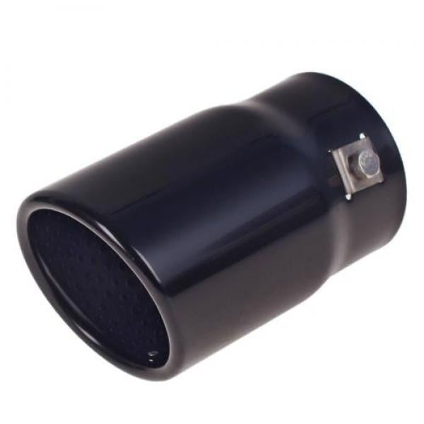 Насадка на глушитель Vitol НГ-0008 круглая d 70 мм 127 мм d 76 мм Черный
