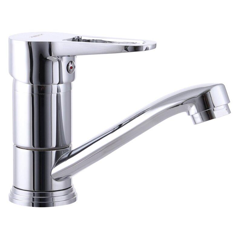 Смеситель для кухни Zerix SOP4 ZX3070 однорычажный Хром (63758)