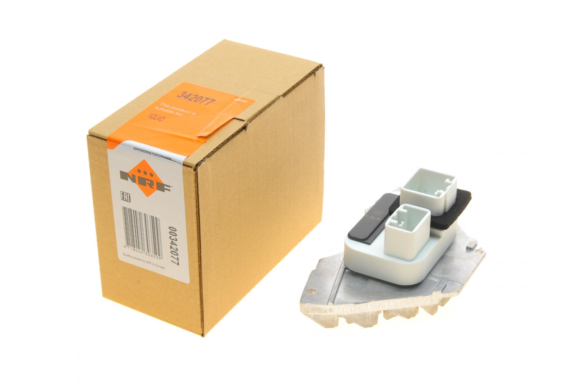 Реостат пічки Volvo S60/S70/S80/V70/XC70/XC90 96-14 (342077 NRF)