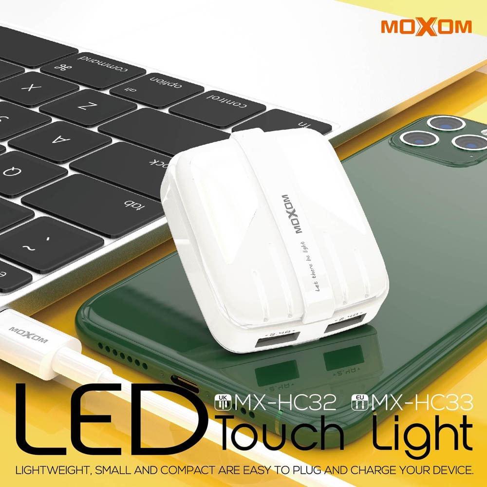 Зарядний пристрій Moxom MX-HC33 2 USB 2,4A кабель microUSB White (34902) - фото 3