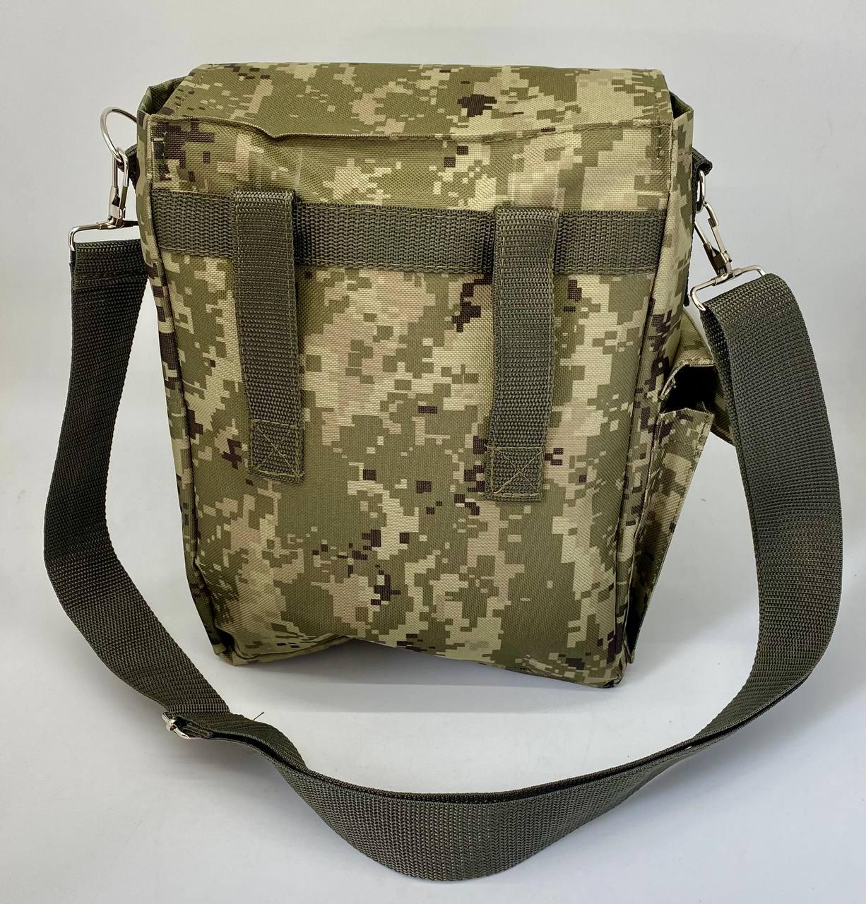 Сумка військова для протигазу/фільтрів/масок Піксель (0004) - фото 7