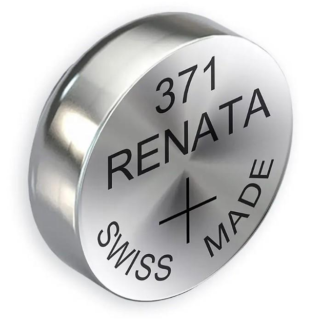 Батарейка годинникова Renata R371 SR920SW Silver Oxide 1 шт. (101) Батарейка годинникова Renata R371 SR920SW Silver Oxide 1 шт. (101)