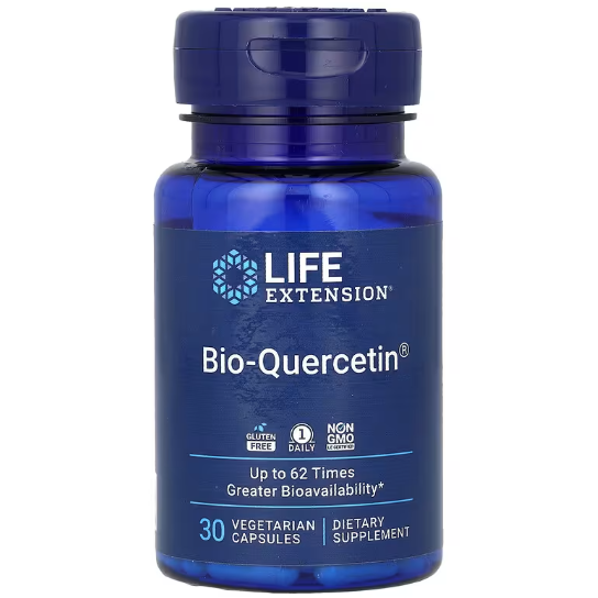 Біокверцитин Life Extension Bio-Quercetin 30 вегетаріанських капсул