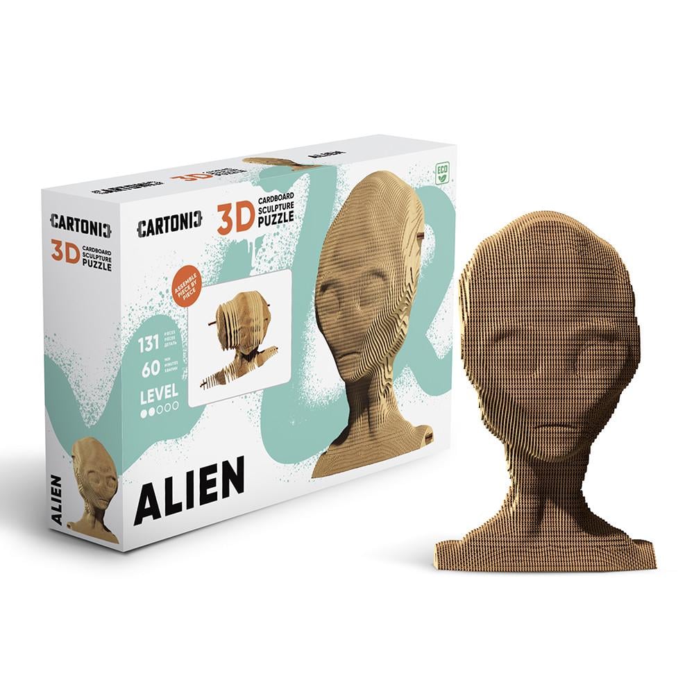 Пазл-конструктор 3D картонный Cartonic 3D Puzzle ALIEN Чужой (33394565)