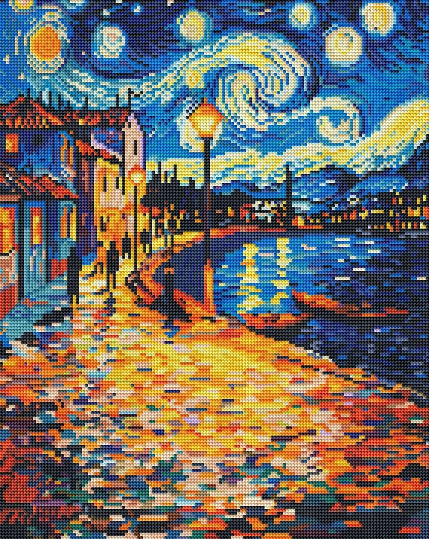 Алмазная мозаика Brushme Звездный берег 40x50 см (DBS54015)