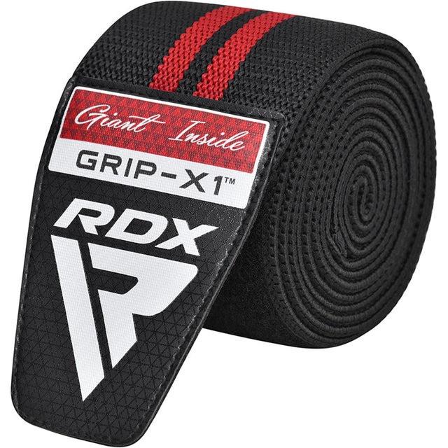 Бинти на коліна RDX GYM KNEE WRAP R11 Black/Red (A-013192) - фото 5 Бинти на коліна RDX GYM KNEE WRAP R11 Black/Red (A-013192) - фото 5