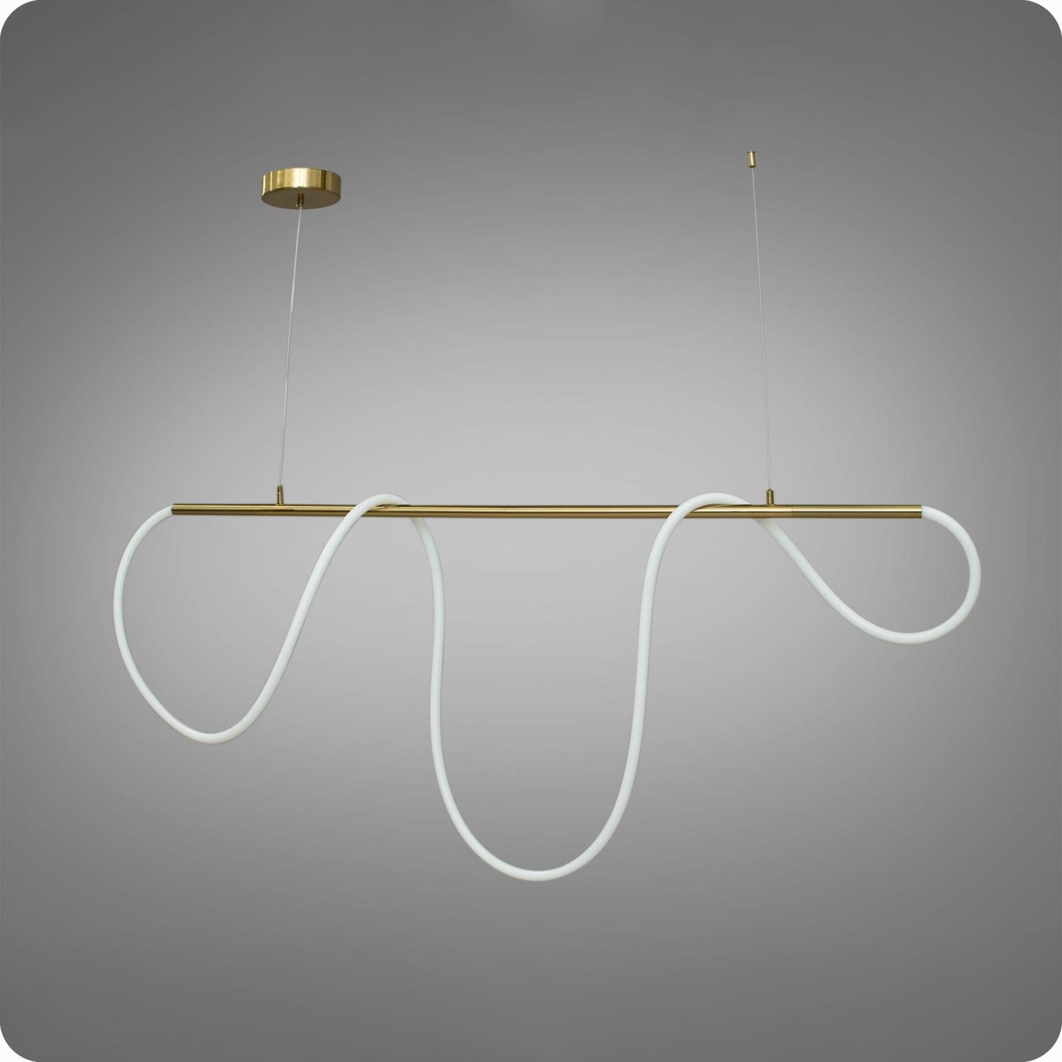 Люстра підвісна 517 Dlight 22 Вт Золотий (02086) - фото 2 Люстра підвісна 517 Dlight 22 Вт Золотий (02086) - фото 2