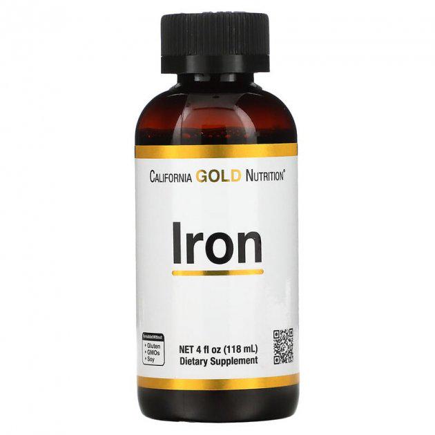 Железо California Gold Nutrition 118 мл (CGN-02116)