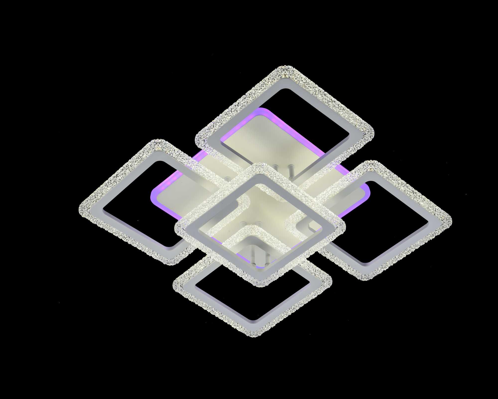 Люстра светодиодная с пультом Valeso V 3202-4+1C WH - фото 3 Люстра светодиодная с пультом Valeso V 3202-4+1C WH - фото 3