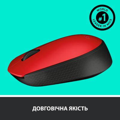 Компьютерная мышка Logitech M171 Red (910-004641) - фото 5 Компьютерная мышка Logitech M171 Red (910-004641) - фото 5