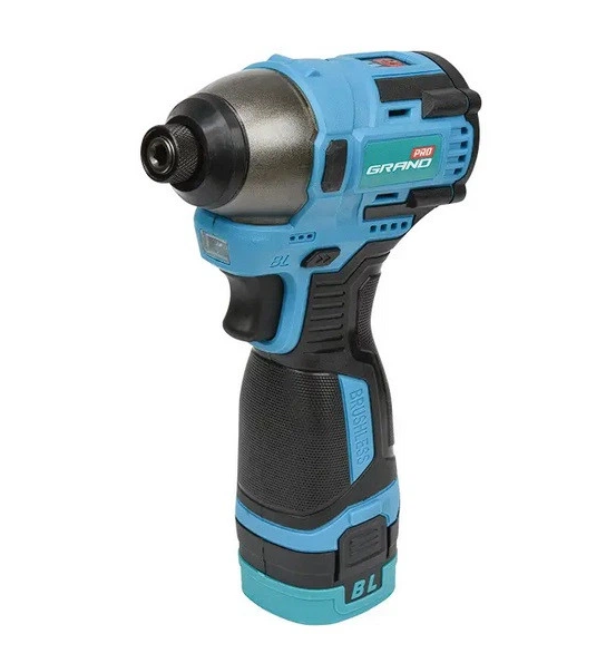 Гайковерт аккумуляторный ударный GRAND АГУ-16 BL 16В 2Ah безщеточный 2 аккумулятора кейс Гайковерт аккумуляторный ударный GRAND АГУ-16 BL 16В 2Ah безщеточный 2 аккумулятора кейс