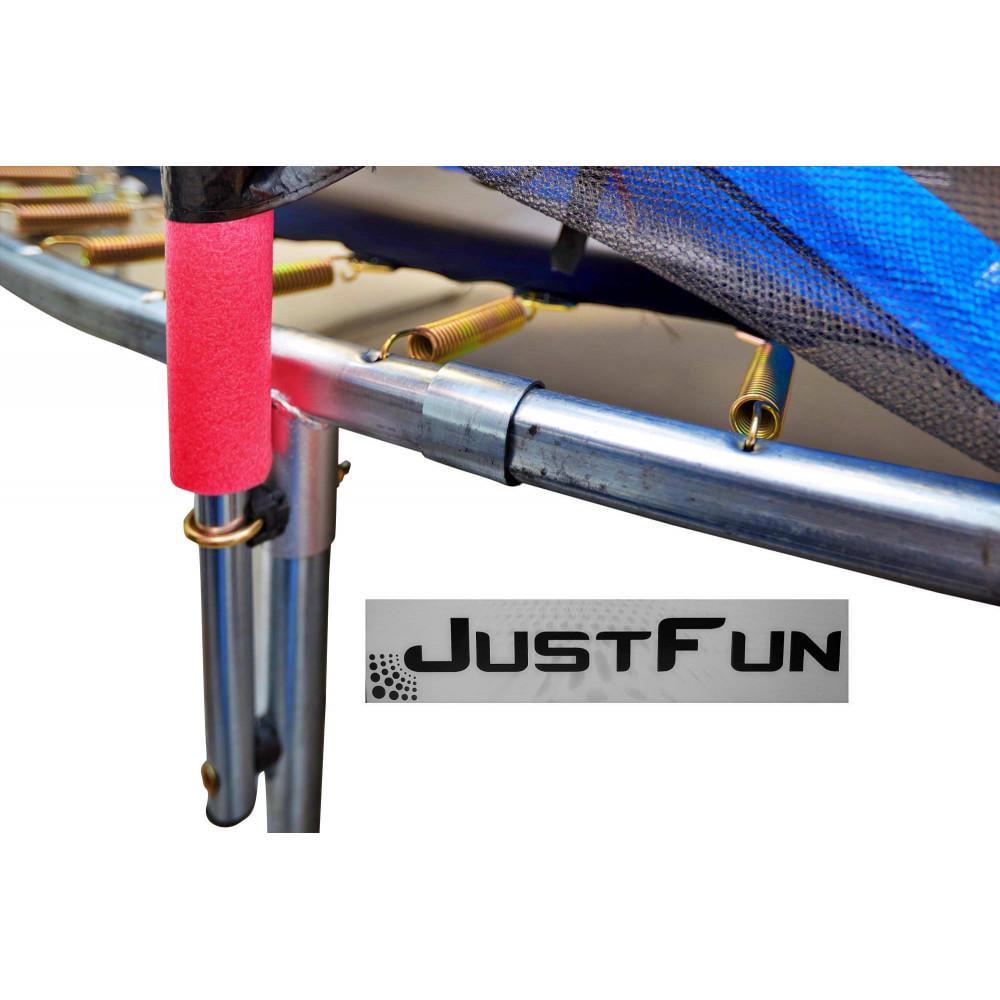 Батут Just Fun зовнішня сіткa і драбинка 374 см Multicolor - фото 14