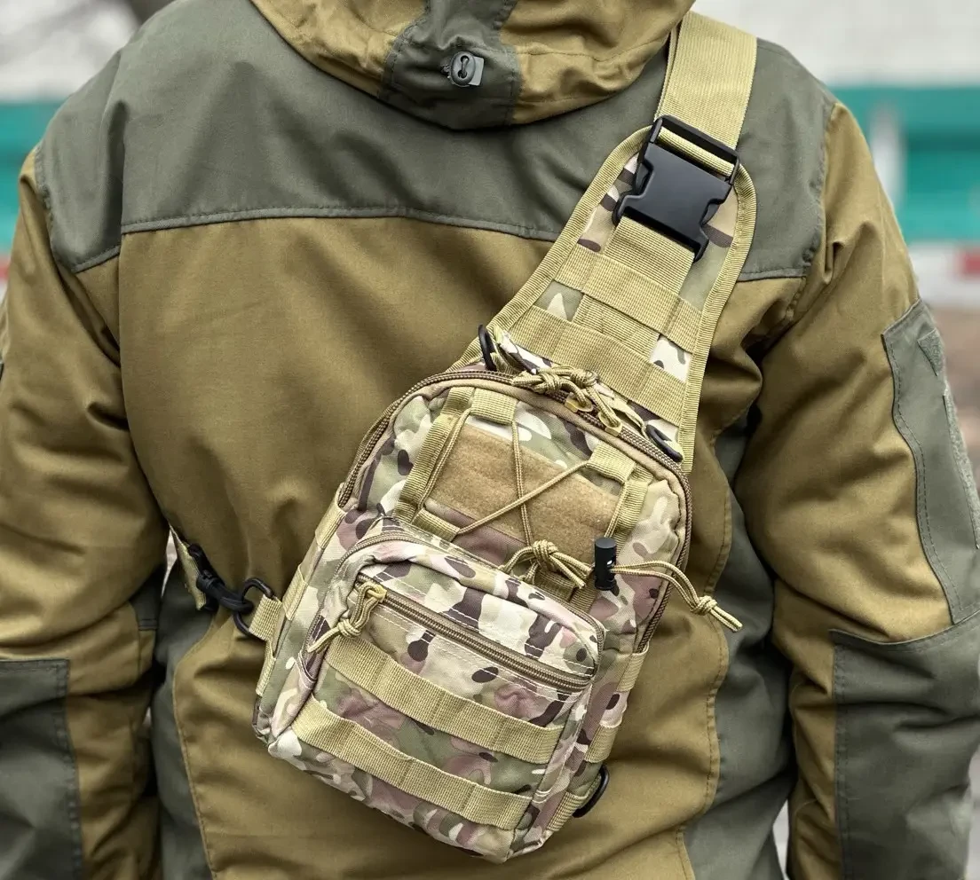 Рюкзак тактичний військовий 6 л Койот (2549774518) - фото 4 Рюкзак тактичний військовий 6 л Койот (2549774518) - фото 4