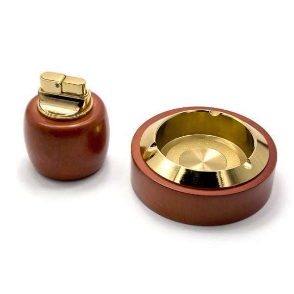 Попільничка настільна Dark Smell та запальничка (25551)