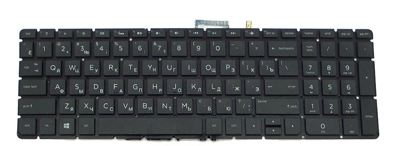 Клавіатура для ноутбука HP Pavilion 17-G з підсвічуванням клавіш матова (832805-251)
