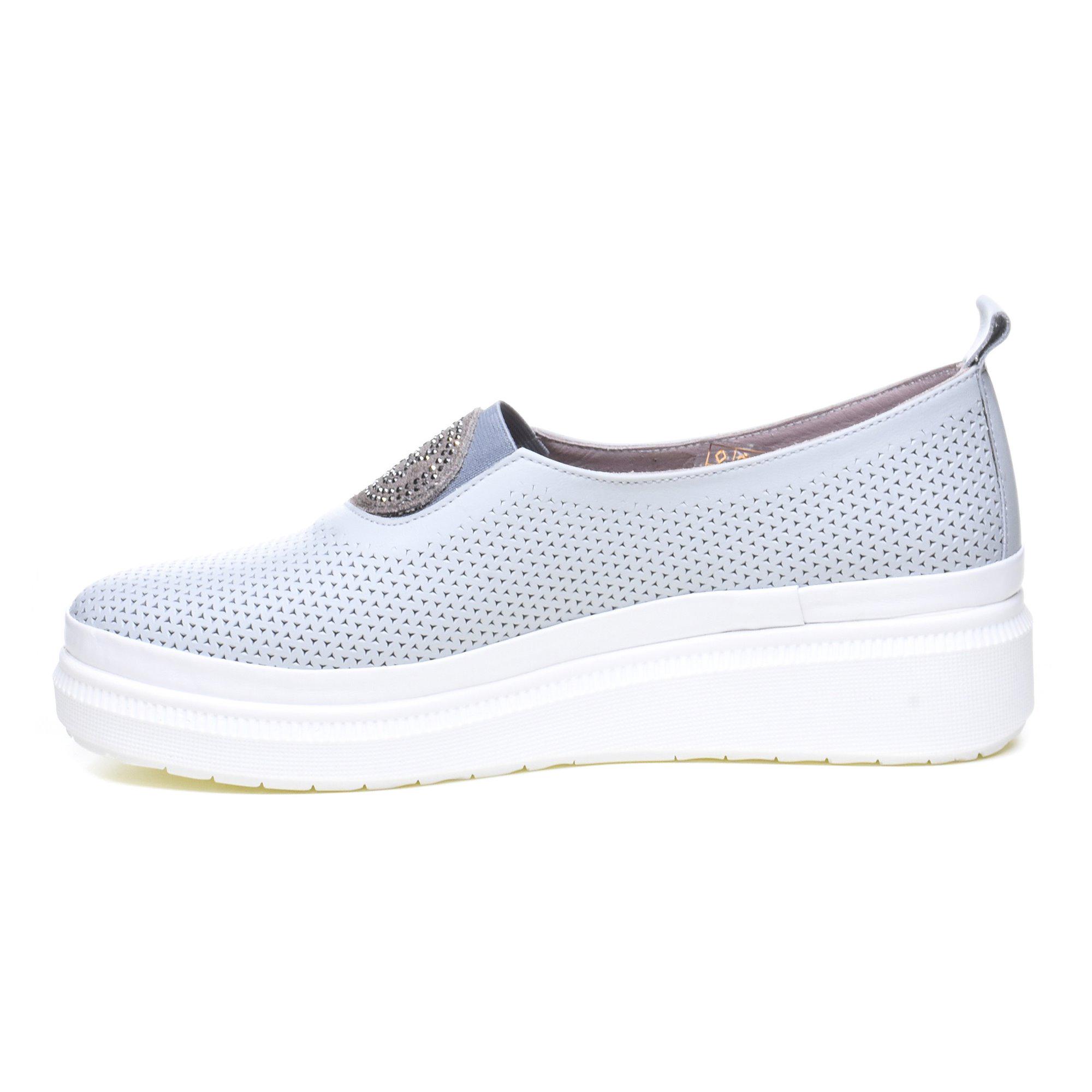 Слипоны женские Nod Trend р. 36 Серый (089280-36) - фото 8