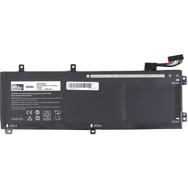Аккумулятор Power для ноутбуков DELL XPS 15 9550 Series H5H20 11,55V 4800mAh