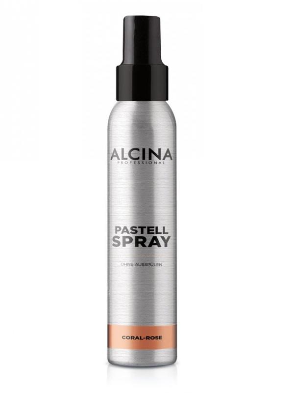 Спрей тонирующий ALCINA PASTELL SPRAY CORAL-ROSE для осветленных мелированных волос 100 мл Кораловый (17053)