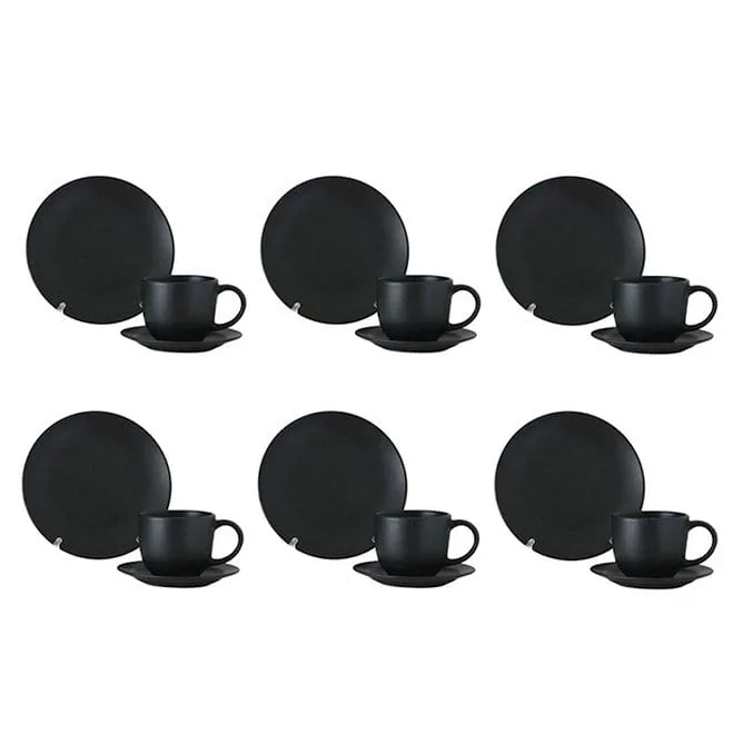 Набор для кофе Black 18 пр. Flora 45193 Набор для кофе Black 18 пр. Flora 45193