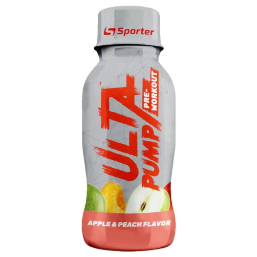Комплекс предтренировочный Sporter Ulta Pump Pre Workout Яблоко-Персик 100 мл