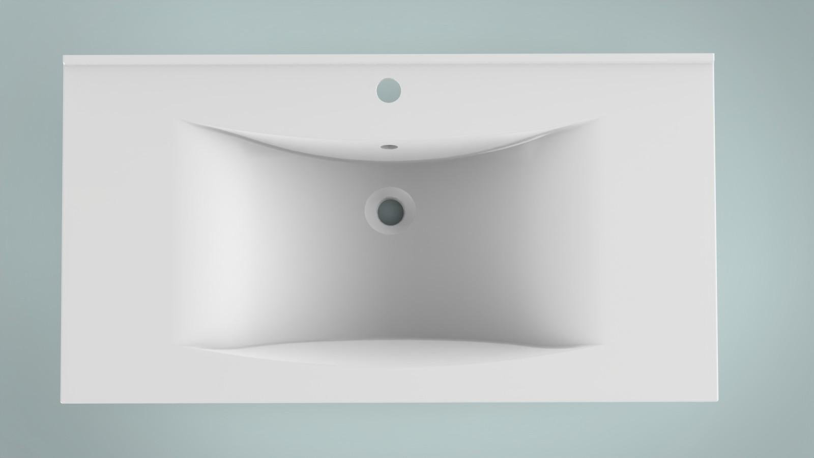 Умывальник Аmidicon lIZA 90х48 см Белый (27983431) - фото 5