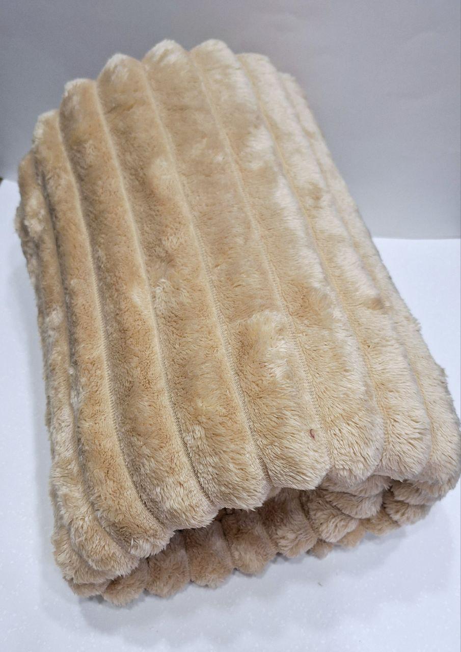 Плед флисовый Шарпей 150x200 Баклажановый (19083766)