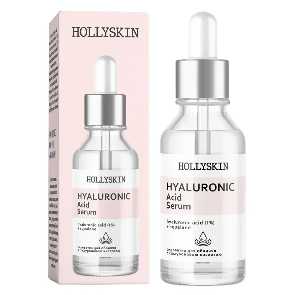 Сироватка для обличчя HOLLYSKIN Hyaluronic Acid з гіалуроновою кислотою 50 мл (0026h)