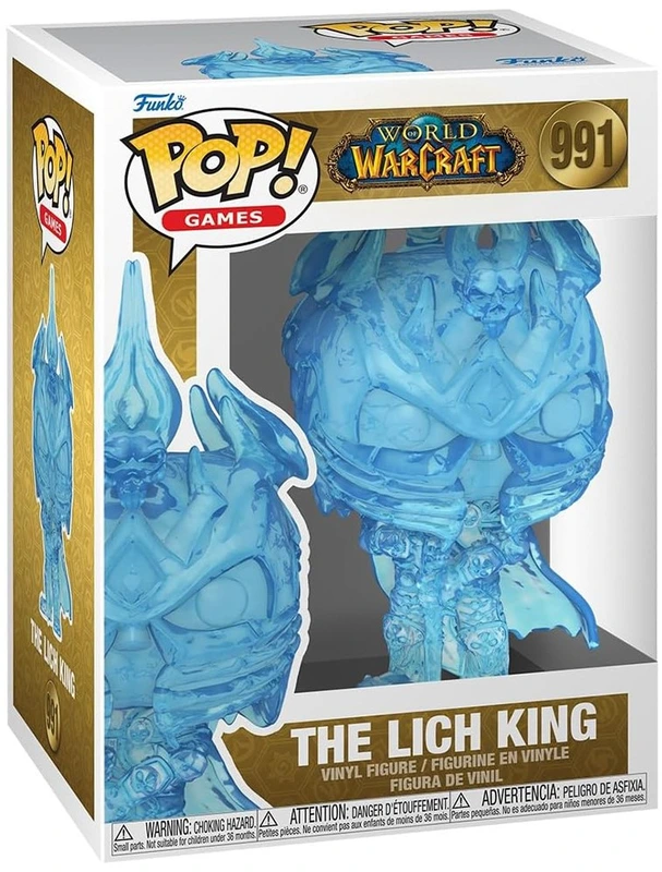 Фігурка Funko POP World of Warcraft 991 The Lich King
