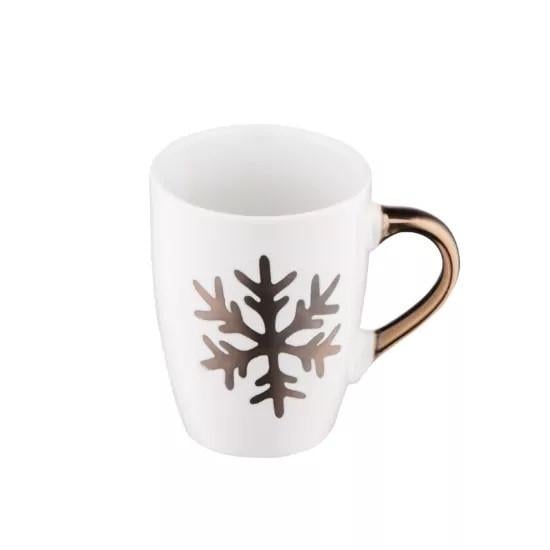 Чашка Ardesto Snowflake 320 мл кераміка (AR3059AS)