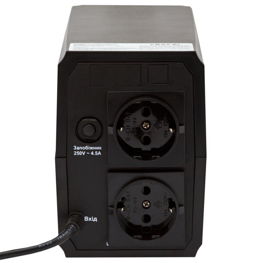 Источник бесперебойного питания LogicPower LPM-525VA-P с правильной синусоидой линейно-интерактивный 367W (LP-3170) - фото 4