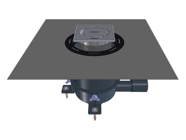 Трап для внутренних помещений Primus с уплотнительным комплектом вставка для сбора мелкого мусора Blue (HL541)