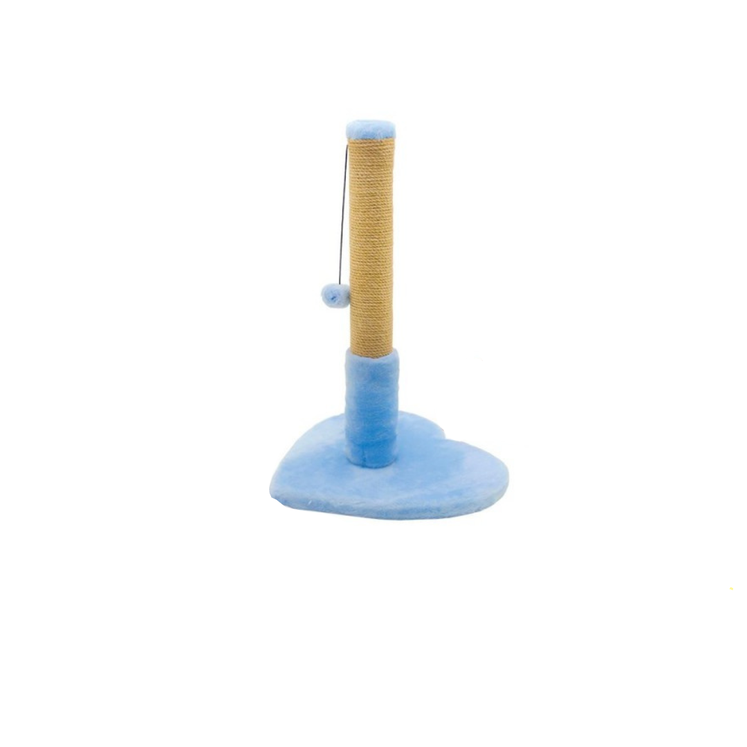 Драпак круглый на подставке ГЛАМУР ДКП джут 38х38х63 см Голубой (A-009451)