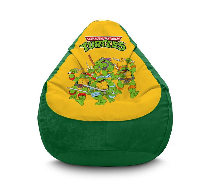 Кресло мешок Ninja Turtles Battle Флок XL 80х110 см Зеленый Кресло мешок Ninja Turtles Battle Флок XL 80х110 см Зеленый